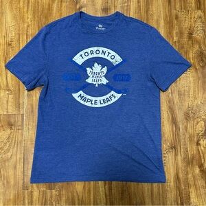 Toronto Maple Leafs Heather Blue Tee